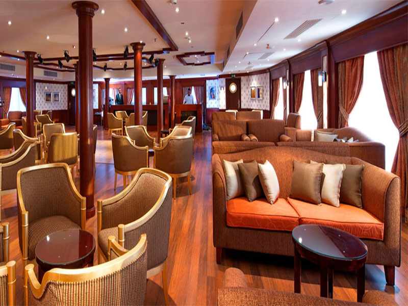 Amwaj Livingstone Nile Cruise Dining Room